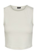 Maieu Dama Pieces Pcmiggi Crop Cloud Dancer