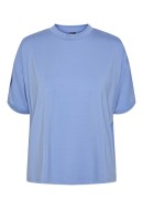 Tricou Dama Pieces Pcjanice Loose Comflower Blue