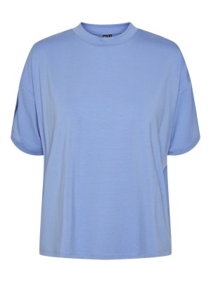 Tricou Dama Pieces Pcjanice Loose Comflower Blue