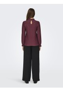 Bluza Dama Jacqueline De Young Jdycathinka Highneck Windsor Wine