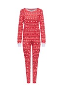 Set Pijama Dama Only Onlchristmas Nightwear High Risk Red