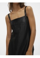 Dress Vero Moda Vmmathilde Short Satin Black
