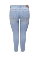 Blugi Dama Only Carmakoma Carcarmen Rg Sk Detail La Dnm Tai8 Light Blue Denim