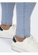 Blugi Dama Only Carmakoma Carcarmen Rg Sk Detail La Dnm Tai8 Light Blue Denim