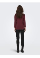 Bluza Dama Only Onlfifi 3/4 Boatneck Jrs Chocolate Torte