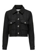 Women Jacket Only Onlavery Boucle Black