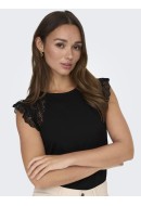 Maieu Dama Jacqueline De Young Jdyderin Sl Lace Black