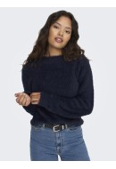 Women Sweater Jdyjola Mia O-Neck Sky Captain