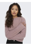 Women Sweater Jdyjola Mia O-Neck Woodrose