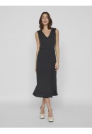 Rochie Vila Vimodala V-Neck Midi Black