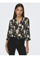 Bluza Dama Jdy Jdypiper 3/4 V-Neck Phantom