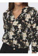 Bluza Dama Jdy Jdypiper 3/4 V-Neck Phantom