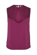 Bluza Dama Vero Moda Vmana Lace O-Neck Boysberry