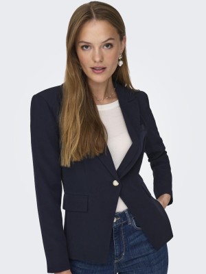 Women Blazer Jacqueline De Young Jdyvera Fitted Sky Captain