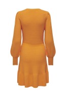 Rochie Only Onlibi Peplum O-Neck Carrot Curl