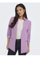 Sacou Dama Only Onlberry 3/4 Zip Violet Tulle