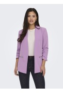 Sacou Dama Only Onlberry 3/4 Zip Violet Tulle