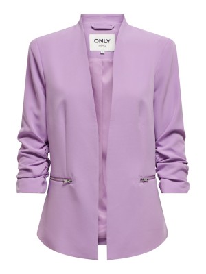 Sacou Dama Only Onlberry 3/4 Zip Violet Tulle