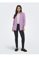 Sacou Dama Only Onlberry 3/4 Zip Violet Tulle