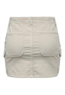 Fusta Only Onlmalfy Hw Short Cargo Cord Pumice Stone