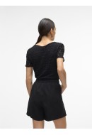 Bluza Dama Vero Moda Vmvania O-Neck Lace Black