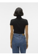Bluza Dama Vero Moda Vmirwina Cap Sleeve Rollneck Black