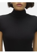 Bluza Dama Vero Moda Vmirwina Cap Sleeve Rollneck Black