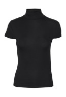 Bluza Dama Vero Moda Vmirwina Cap Sleeve Rollneck Black