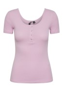 Women T-shirt Pieces Pckitte Pastel Lavander