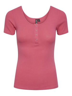 Women T-shirt Pieces Pckitte Hot Pink