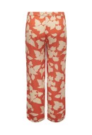 Women Pants  Only Carmakoma Caremerson Life Wide Tigerlily/Big Leaves