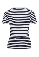 Women T-shirt Jjxx Jxgigi Str Stripe Bright White/Black