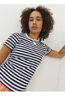 Women T-shirt Jjxx Jxgigi Str Stripe Bright White/Black