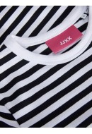Women T-shirt Jjxx Jxgigi Str Stripe Bright White/Black