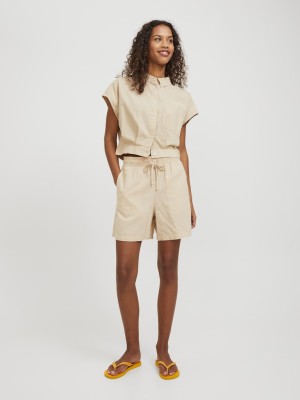 Pantaloni Scurti Dama Jjxx Jxamy panza Blend Cement