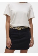 Fusta Vero Moda Vmtess Hr Short Black Denim