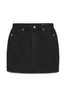 Fusta Vero Moda Vmtess Hr Short Black Denim