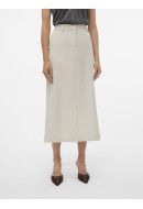 Fusta Vero Moda Vmtroian Mw Long Slit Silver Lining