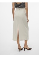 Fusta Vero Moda Vmtroian Mw Long Slit Silver Lining