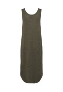 Dress Pieces Pcbillo Tank Midi Grape Leaf Detail Gold Lurex