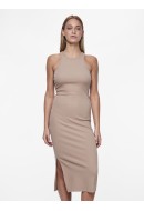 Rochie Pieces Pcruka Boxer Tank Silver Mink