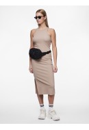 Rochie Pieces Pcruka Boxer Tank Silver Mink