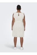 Rochie Only Carmakoma Chester Belt Short Cloud Dancer