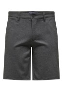 Men Shorts Only&Sons Onsmark 0209 Heringbone Black