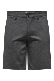 Pantaloni Scurti Barbati Only&Sons Onsmark 0209 Heringbone Black