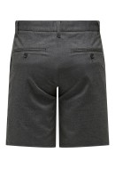 Men Shorts Only&Sons Onsmark 0209 Heringbone Black