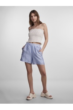 Pantaloni Scurti Dama Pieces Pcjoy Hw Airy Blue