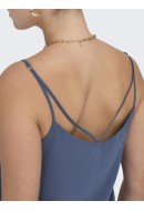 Maieu Dama Only Onlmoon Singlet Vintage Indigo