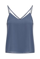 Maieu Dama Only Onlmoon Singlet Vintage Indigo