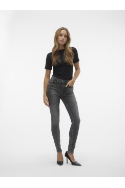 Blugi Dama Vero Moda Vmflash Mr Flared Li213 Medium Grey Denim